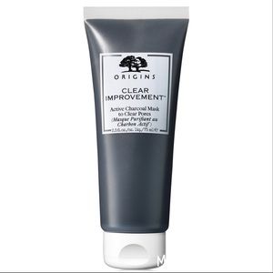 ORIGINS CLEAR IMPROVEMENT ACTIVE CHARCOAL MASK -FULL SIZE -NWT